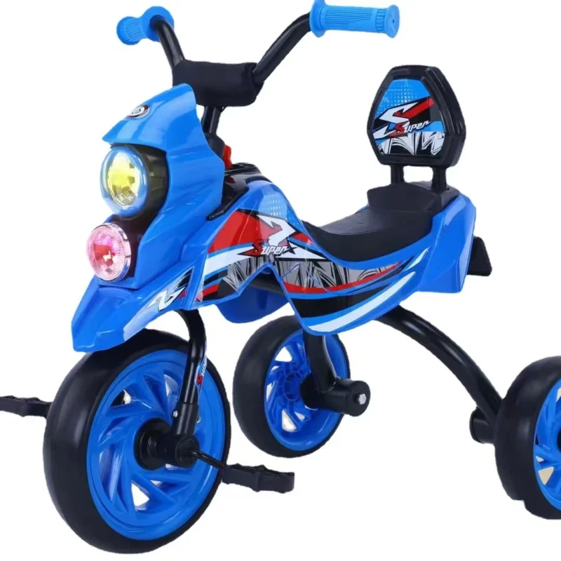 3 Wheels Children Tricycle Bike With Music Baby Gift Outdoor Ride on Car Toys Kids Bicycle Trike Baby Tricycle for Sale