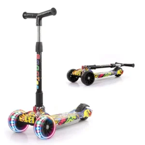 3 Wheels Kick Scooters Foot Scooters Folding Mobility Scooter