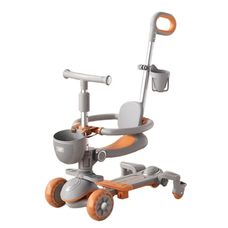 3 in 1 Baby Stroller Scooter Foldable Trolley Tricycle for Kids
