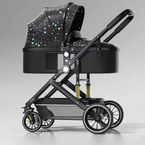 3 in 1 Baby Strollers Walkers & Carriers Car Cart Buggies Folding Trolley Lightweight Traveler for 3 Years Old