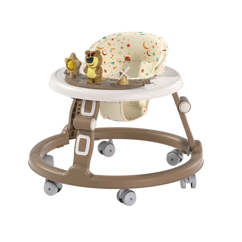 3 in 1 Baby Walker with Music Multifunctional Plastic Toy Car Jumper and Push Walker for Girls