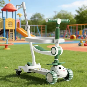 3 in 1 Kick Scooter with Seat & Pedals OEM Factory Direct Growing Kids Scooter for Ages 1-3 & 6-12 Boys & Girls