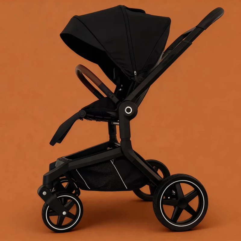3 in 1 LNB Twin Baby Stroller Travel System Foldable Design Portable Car Seat Newborns 0 3 Years Aluminum Alloy Frame Two way