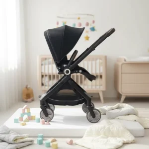 3 in 1 Multi functional Baby Stroller with Two Side Pushing Comfortable Baby Strollers with Mute Universal Wheels