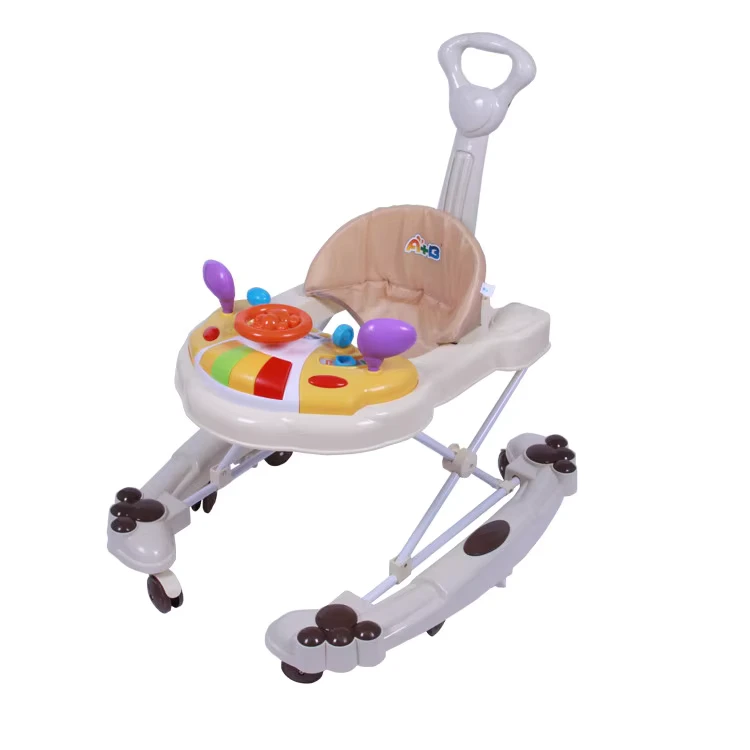 3 in 1 Old Fashioned Baby Walkers with Light Modern Baby Walker for Infant Walker Baby Car