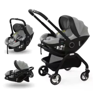 3-in-1 Portable Foldable Newborn Pocket Cart Children’s Walking Artifact Two-Way Basket Baby Strollers Cross-Border