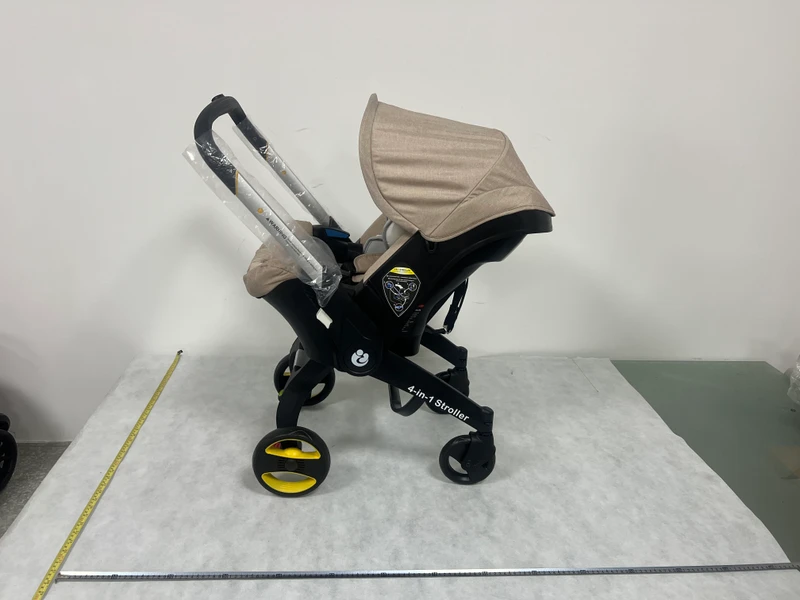 3 in 1 Stroller Carrycot Foldable Reclining Sitting Options 0 3 Years Lightweight Spine friendly Aluminum Alloy Baby Stroller
