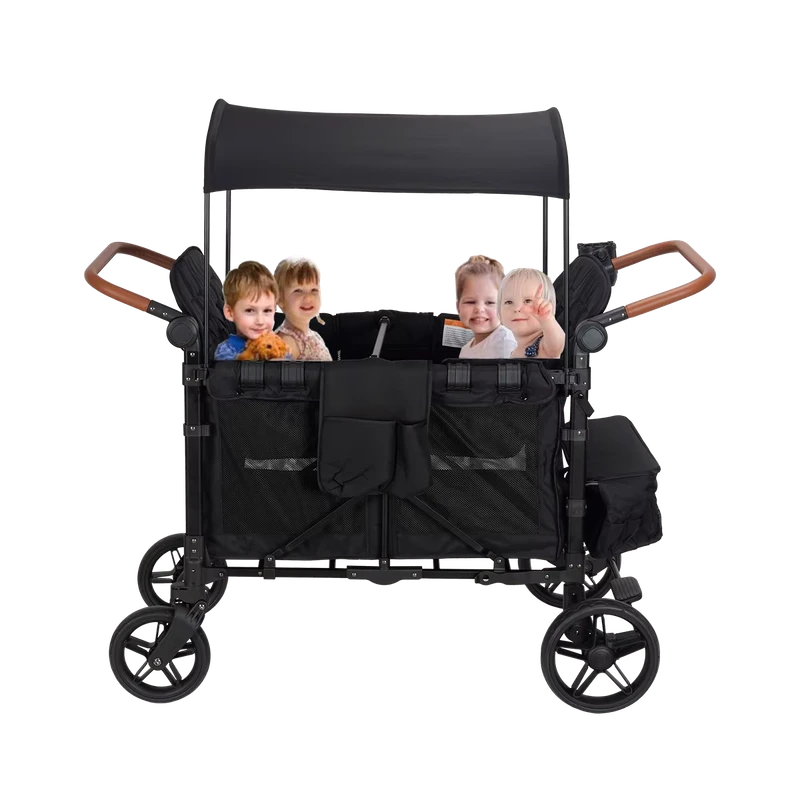3 in Baby Stroller Luxury High Landscape Multi Functional Pram for Travel System Strollers