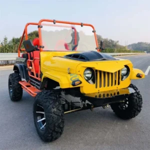 350cc 4×4 Petrol Off-Road Buggy 4-Wheel Mini Jeep Adult Stroller for Dune Buggy Adventures 5 Seats Go Kart