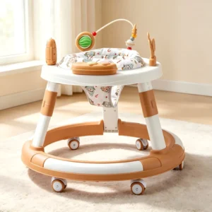 360 Degree Rotating Plastic Music Baby Walker High Quality Plastic Round Toddler Walker