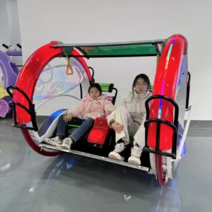 360 Rotating Electric Music Swing Car Adult Child Dual Use Rolling Le Bar Car Commercial Outdoor Equipment