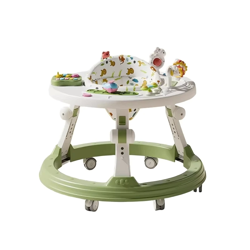 360 Rotating Plastic Baby Walker for Infant Walking Training Music Design Walker 15kg Load Baby Toys