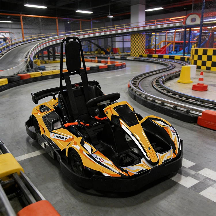 36V 22Ah Lithium Electric Go Kart 800W Hub Motor 4-Speed Adjustment for Amusement Park