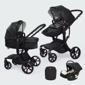 3in1 Luxury Design Baby Walker Pushchair with Car Seat for 0-3 Years Old Babies and Toddlers
