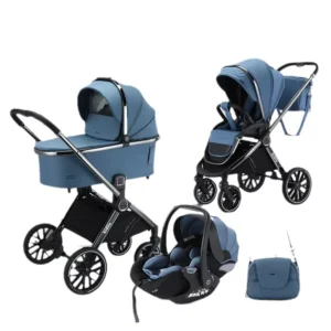 3in1 Multifunctional Foldable Stroller Sleeping Basket for Sitting Lying Newborn
