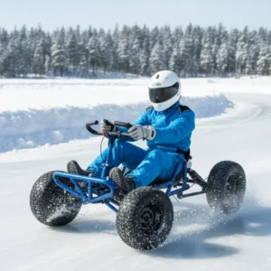 4 Stroke Gas Powered 500cc Chain Drive Go Kart Motor for Adults Outdoor Entertainment Racing Kart Hydraulic Brake