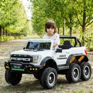 4 Wheel Electric Ride On Beach Buggy for Kids Music Lights Car with Battery Power Car Toy