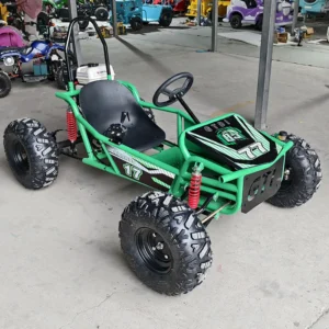 4 Wheel Gas Powered Kart Steering Wheel Control 212cc 4 Stroke Engine 10 Inch Wheels Chain Drive Off Road Kart