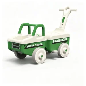 4 Wheel Kids Foot to Floor Ride on Car Toddler Sliding Toy with Storage Space and Music Children’s Gift Push Car