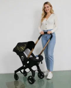 4 in 1 Carrycot Kids Stroller Frame Lightweight Foldable Design Car Seat Included for Coches Para Bebes Baby Strollers