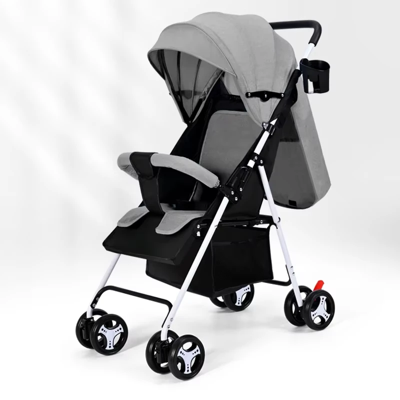 4 in 1 Chinese Supplier New Model OEM Customized Frame French Logo Turkey Stroller Baby Trolley 4 Wheels for Kids