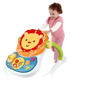 4 in 1 Durable Plastic Intelligent Baby Walker Car Furniture for 0 3 Years