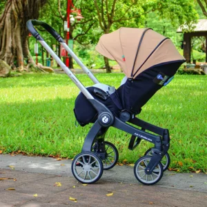 4 in 1coches Para Bebes with Aluminum Alloy Frame Two Way Newborn Safety Seat & Carry Basket Model G308 for Baby Strollers