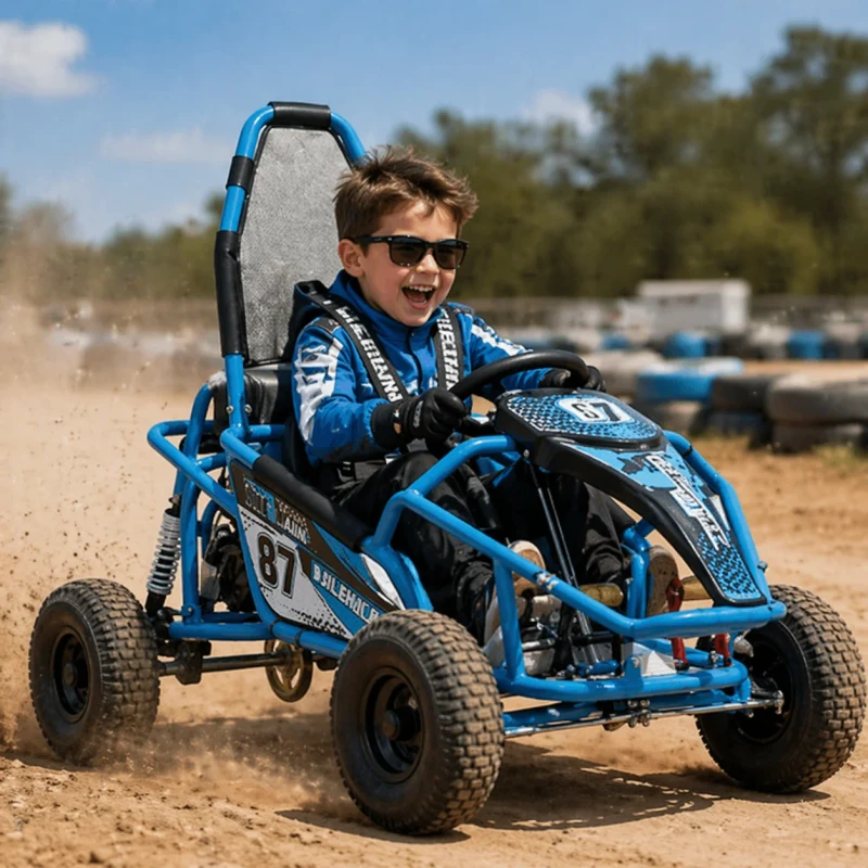 40km/h New Racing Commercial Electric Off Road Go Kart for Kids Outdoor High Quality Off-road Karting Car