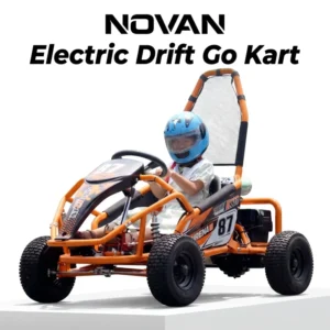 48V 500W Mini Electric Go Kart for Kids Off Road Beach Entertainment Karting Buggy