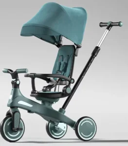 5 in 1 Kids Tricycle with Push Handle Bar Multi functional Baby Stroller PP & Rubber Materials EVA Wheels
