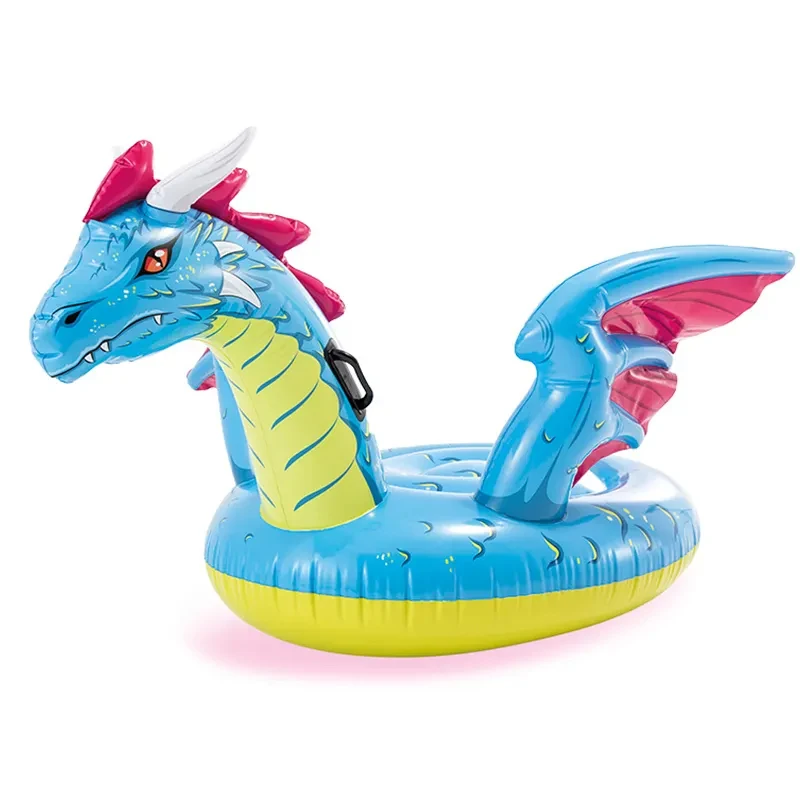 57563 Inflatable Animal Dragon Floating Mat Ride On