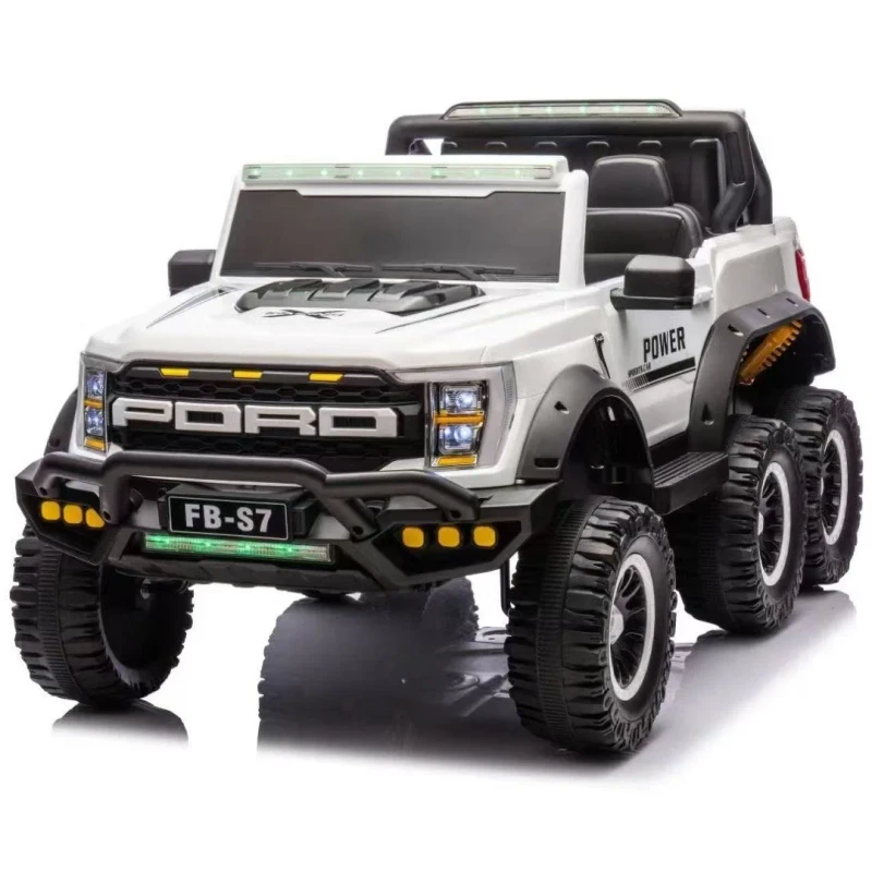 6-14Years Kids Gifts 150cm Size 12V Power 6Wheel Battery Remote-control Self Driving 4*4 Car Off Road Ride-on Vehicle