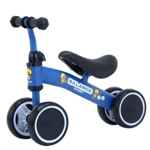6 Inch Kids Balance Bike No Pedal for 2-5 Years Old Steel Training Bike with Adjustable Seat