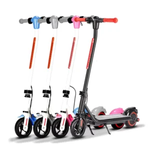 6 Inch Mini Children Electric Scooter With Led Light 150w Electric Kids Scooter 2 Wheels Electric Kick E Scooter