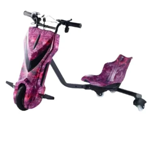 6.5 inch 8 inch Children’s Adults’ Electric Three Wheel for Music Iron Body Drift Car Kart Front Brake Scooter
