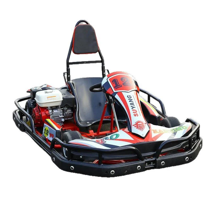 65km/h Commercial 4-Stroke Gasoline Go Kart Professional Rental Karting Car Racing Gasoline Engine Rental Go Kart