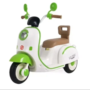 6V 4.5AH Kids Electric Ride on Scooter Tricycle Rechargeable Battery Powered Toy with Remote Control Music Light for Boys Girls
