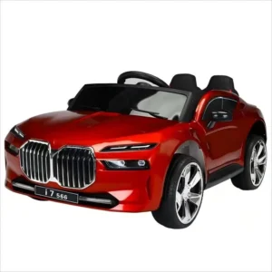 6V Electric Ride-On Car Toy for Kids Unisex 2-Seater with MP3 Function Four-Wheel Drive Plastic Material for Girls