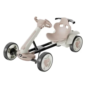 6V12V Kids Electric Go Kart with Music LED Lights Ride on Car Drifting Buggy for Children Boys Girls 3-12 Years Old Toy Car