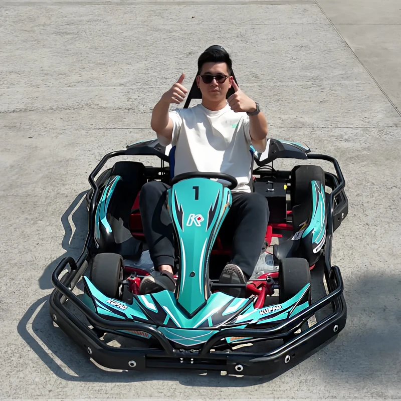 72V 45km h Electric Go Karts Adult Teen Commercial Differential Motors Shaft Drive Drift Karting Car Rear Hydraulic Disc Brake