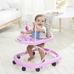 8 Plastic Wheels Simple Music Adjustable Seat Height Baby Walker China
