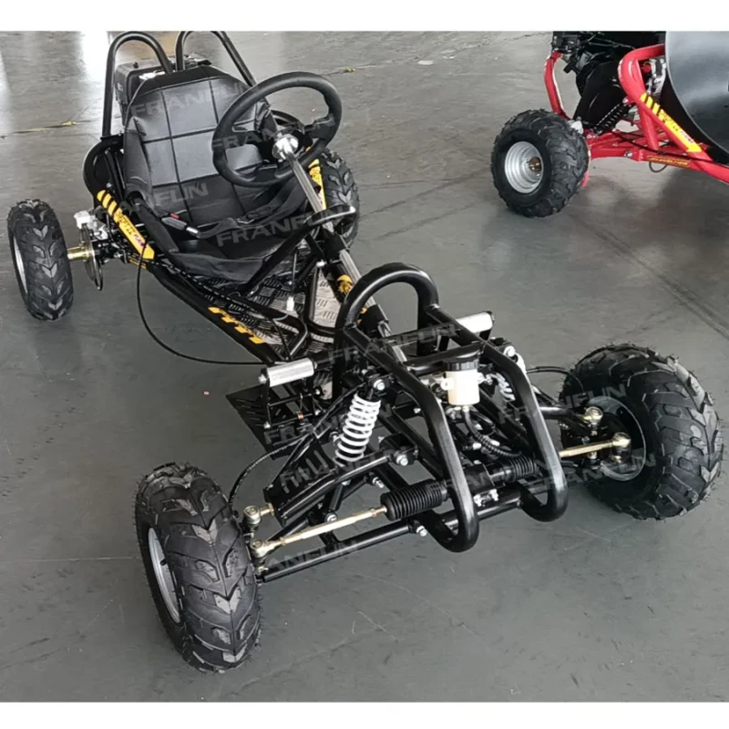 9.0HP 4 Stroke Four Suspension Comfortable Outdoor Explore Go Kart Adults Go Cart Buggy 60km/h