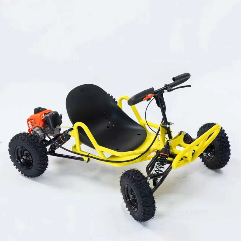 90cc Gasoline Powered Single Seat Adult Buggy Go Kart 80 Km H Off Road 4x4 Drive Disc Brake Electric Go Karts for Sale