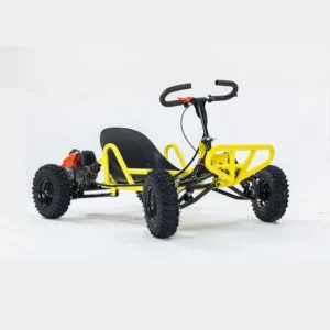 90cc Two Stroke Off Road Kart All Terrain Go Kart With Front 2 Shock Absorbers and Rear 2 Shock Absorbers