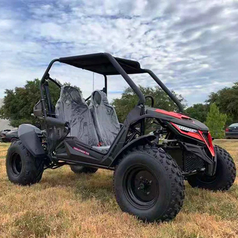 ATV Large Beach Vehicle Four Wheel Drive Off Road Gasoline Electric Motorcycle Single Double Seat Adult Rental Venue Go Kart