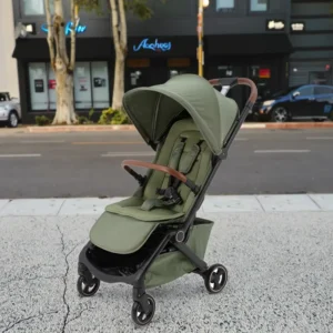 Abon BS6020 Factory Direct Lightweight Aluminum Alloy Frame Foldable Baby Stroller EN1888 1 Certified Portable 0 3 Years Cabin