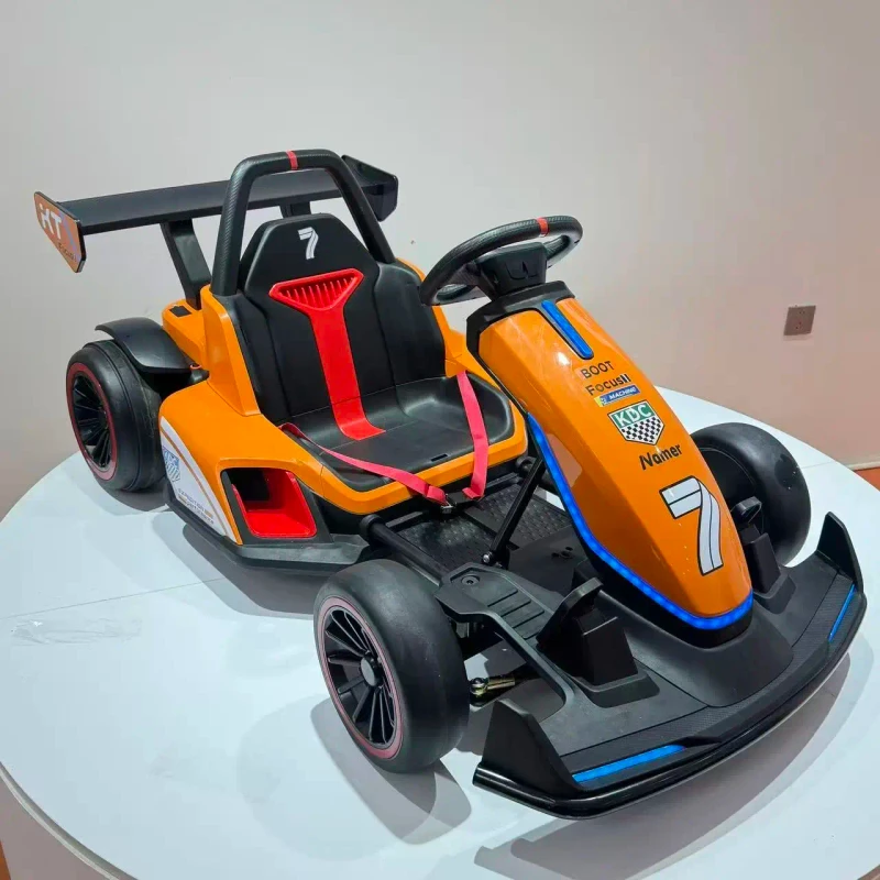 Accept Large Bulk Orders 24V 7Ah Battery Drifting Go Kart Adjustable Chassis Commercial Rental Racing Cart