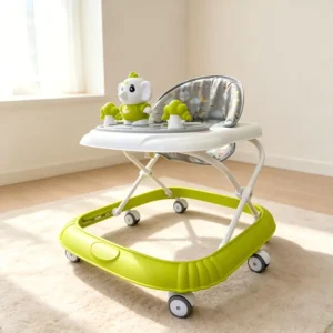 Adjustable Activity Walker Foldable Baby Walkers For Boys and Girls With Light and Music