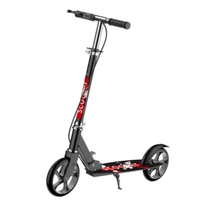 Adjustable Handlebar Scooter Kids 2 Big Wheels Children’s Scooter Sturdy Steel Frame Foldable Kids’ Kick Scooter