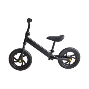 Adjustable Height 2 in 1 Kids Balance Bike 12″ Wheels Magnesium Alloy Full Shockproof Frame EVA Foam Tires Front Rear Drum